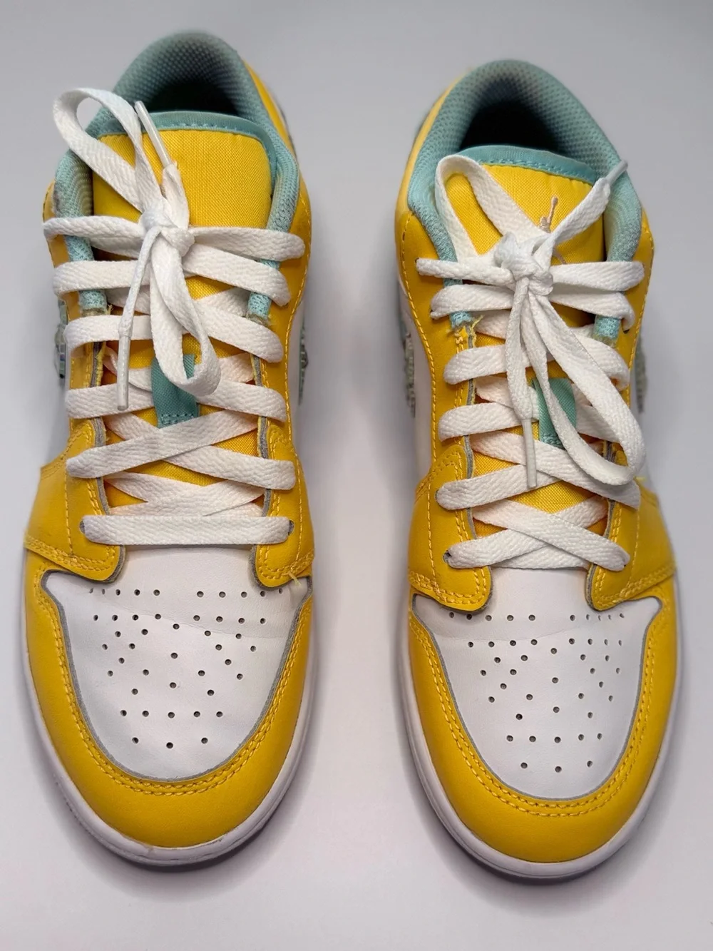 Nike Air Jordan 1 Low SE 'Recycled Grind' sneakers Unisex Sz-5Y